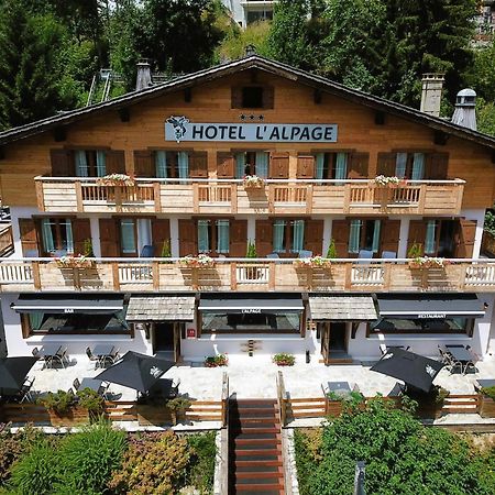 L'Alpage Hotell Le Grand-Bornand Exteriör bild