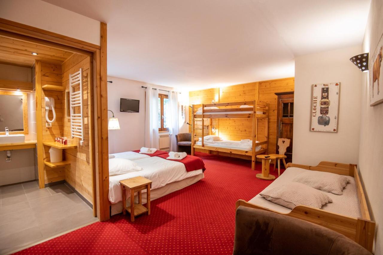 L'Alpage Hotell Le Grand-Bornand Exteriör bild