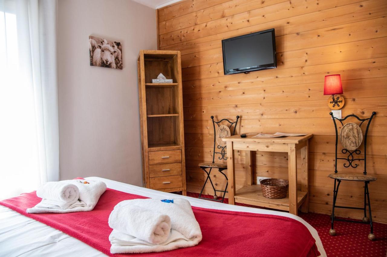 L'Alpage Hotell Le Grand-Bornand Exteriör bild