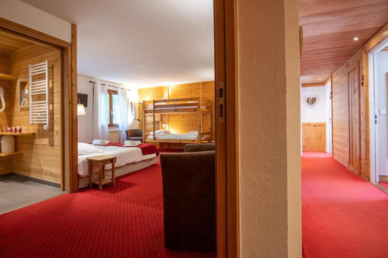 L'Alpage Hotell Le Grand-Bornand Exteriör bild