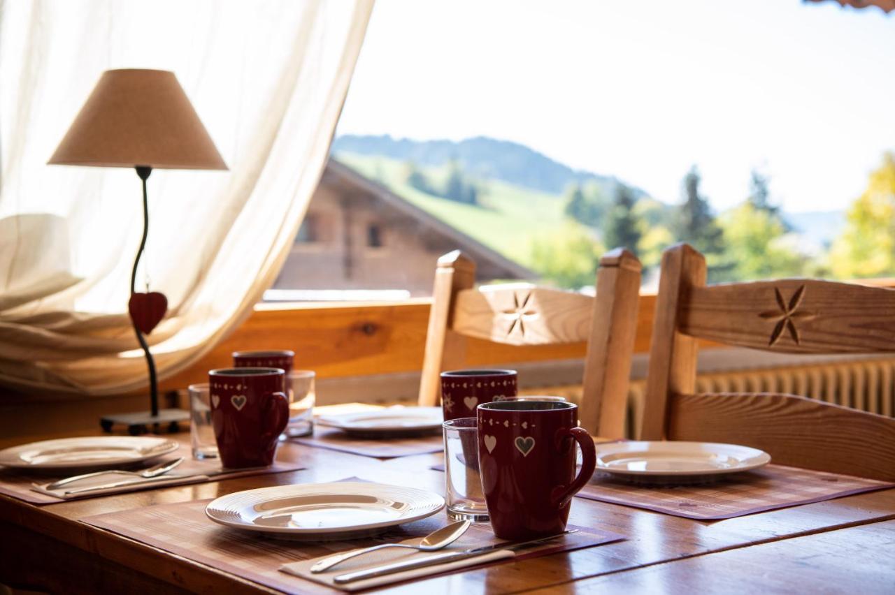 L'Alpage Hotell Le Grand-Bornand Exteriör bild