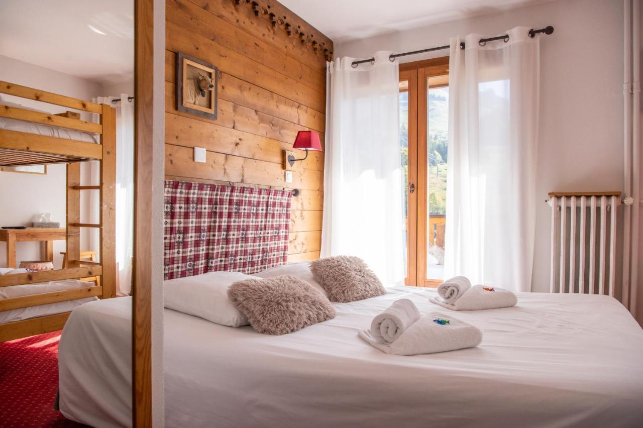L'Alpage Hotell Le Grand-Bornand Exteriör bild