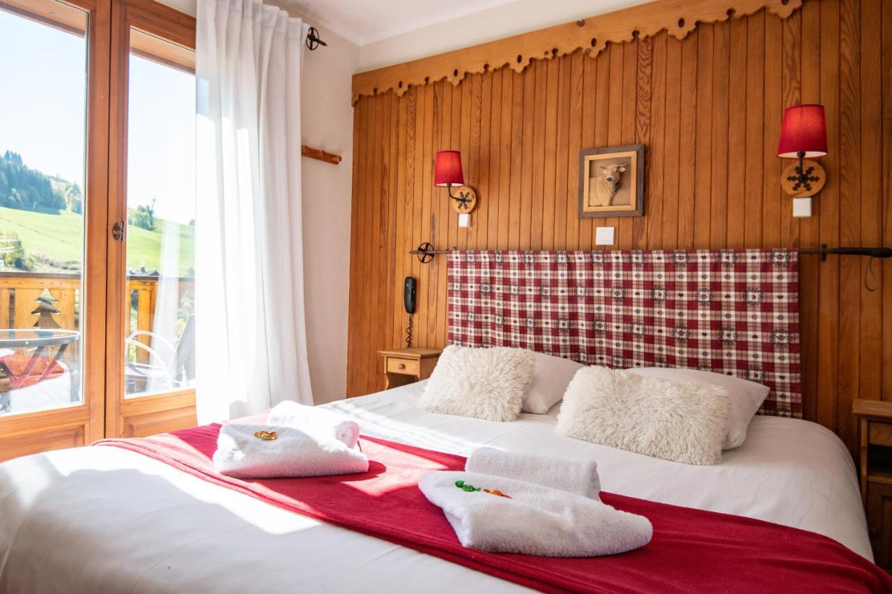 L'Alpage Hotell Le Grand-Bornand Exteriör bild