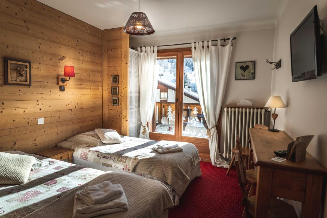 L'Alpage Hotell Le Grand-Bornand Exteriör bild