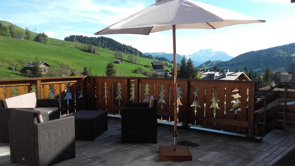 L'Alpage Hotell Le Grand-Bornand Exteriör bild