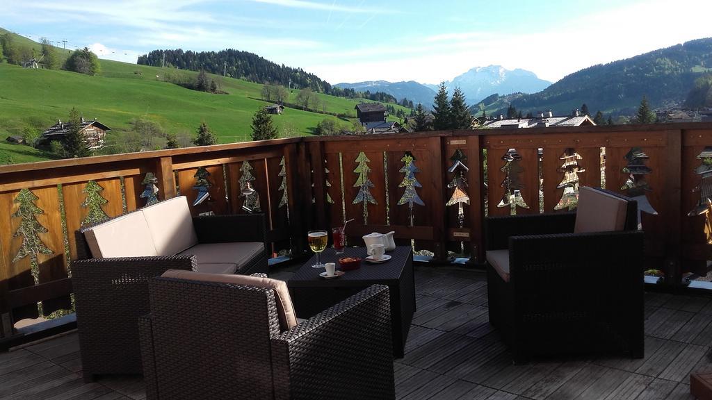 L'Alpage Hotell Le Grand-Bornand Exteriör bild