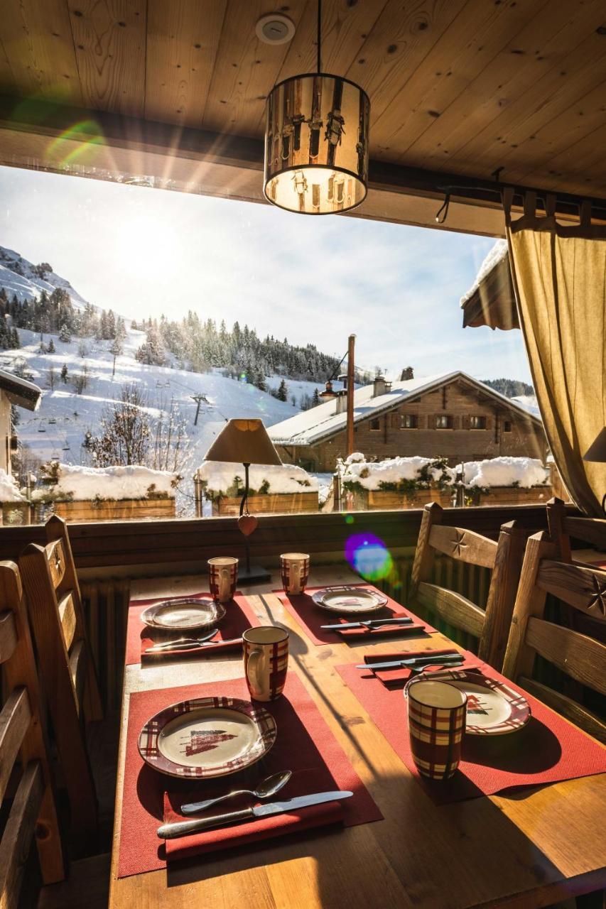 L'Alpage Hotell Le Grand-Bornand Exteriör bild